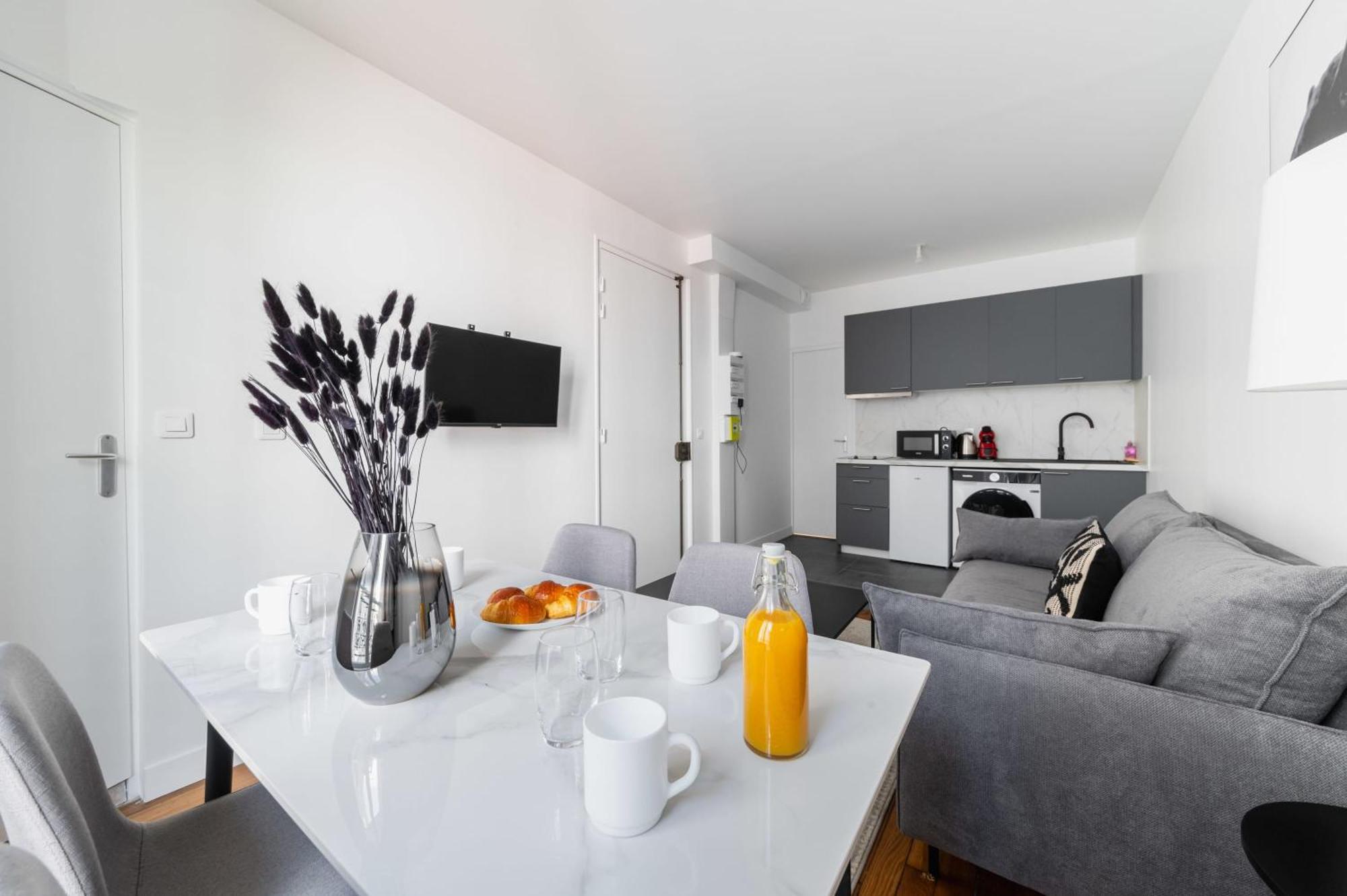 2 Pieces Refait Neuf Metro Jaures - Paris 19 - 4P - Flat-Guest Apartman Kültér fotó